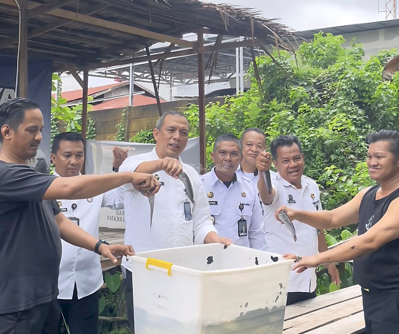 Panen 25 Kg Lele, Bapas Banjarmasin Perkuat Pembimbingan Kemandirian Klien