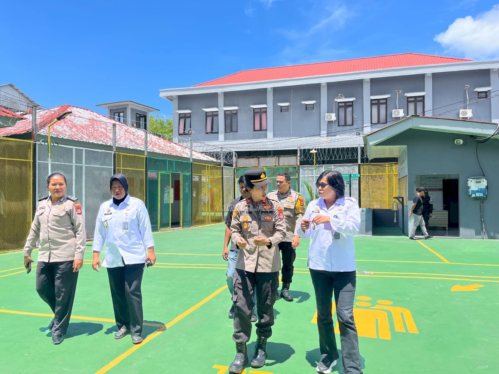 Terima Kunjungan Kapolsek Baguala, Lapas Perempuan Ambon Pererat Koordinasi Kamtib