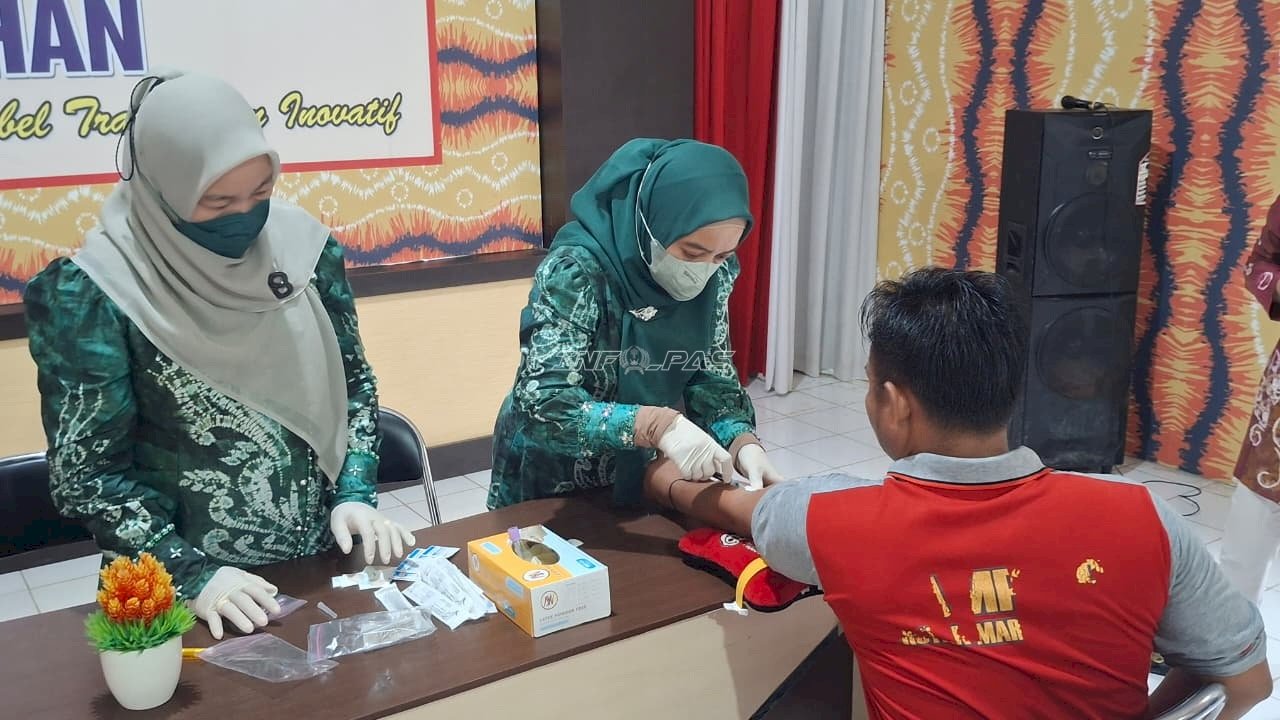 Deteksi Dini Hepatitis, Rutan Marabahan Lakukan Tes VL bagi Warga Binaan
