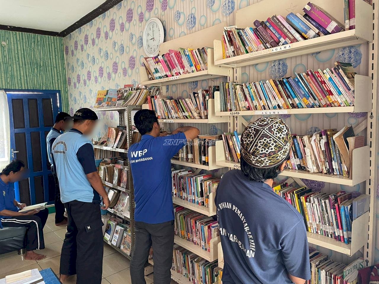 Lewat Budaya Baca, Rutan Marabahan Dorong Perubahan Sikap Warga Binaan