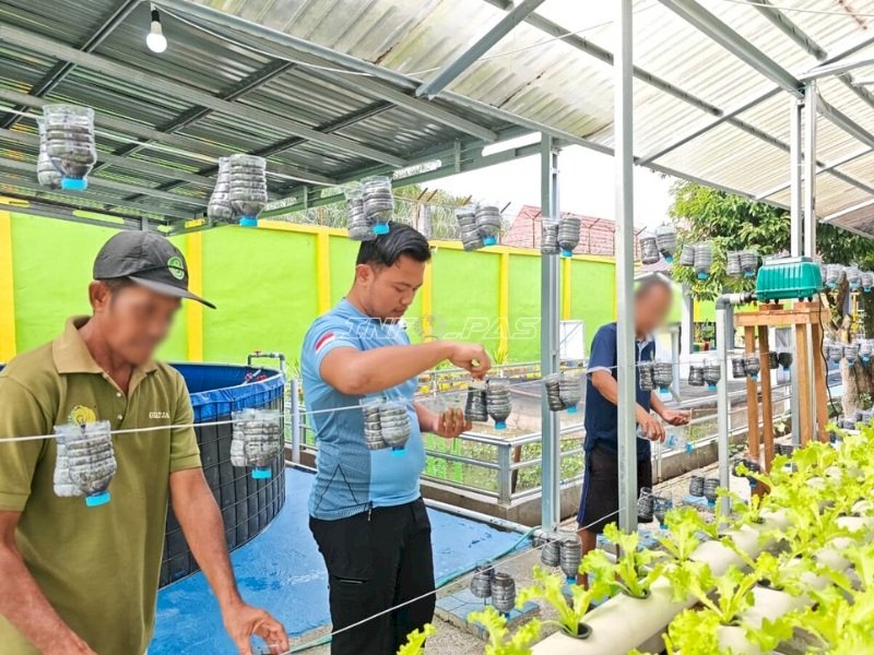 Botol Bekas Disulap Jadi Media Tanam, Warga Binaan Lapas Banjarmasin Optimalkan SAE 2