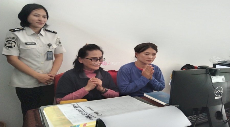 Lapas Perempuan Palu Fasilitasi Ibadah dan Perayaan Imlek Virtual bagi Warga Binaan