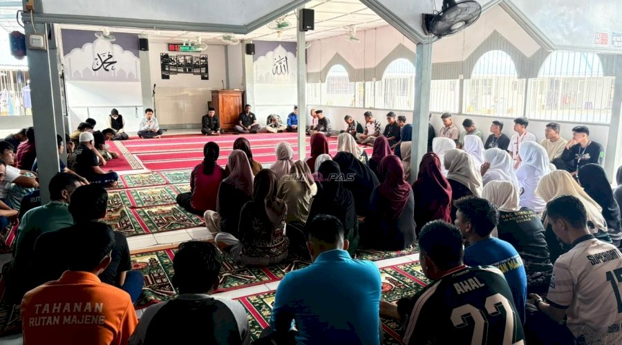 Sambut Ramadan, Rutan Majene Laksanakan Doa Bersama
