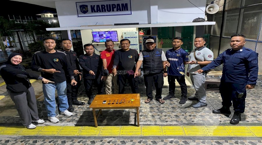 Wujudkan Ramadan Kondusif, Lapas Luwuk Gelar Razia Kamar Hunian