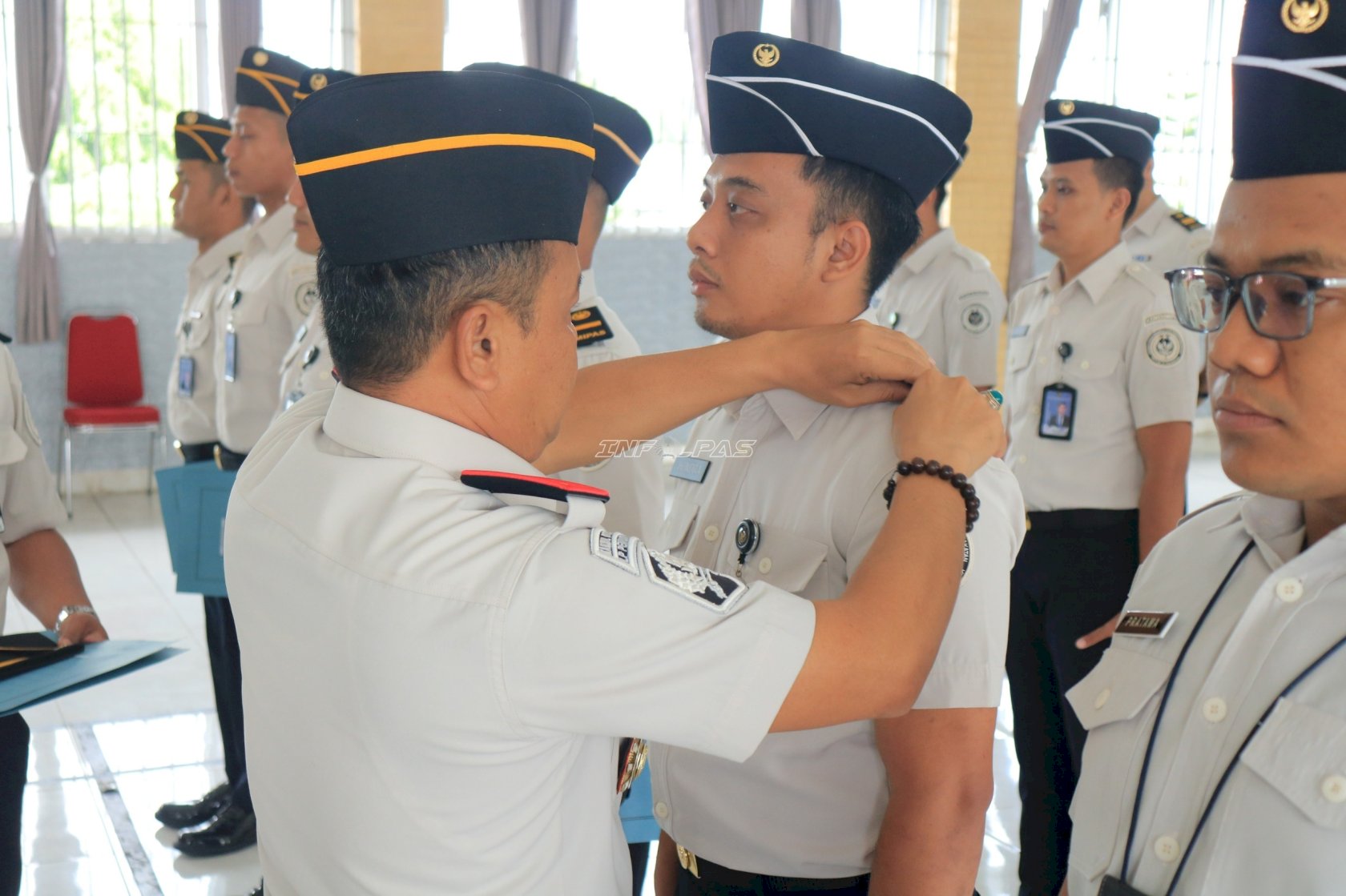 Kenaikan Pangkat dan Petugas Teladan, Lapas Pemuda Madiun Perkuat Profesionalisme Petugas