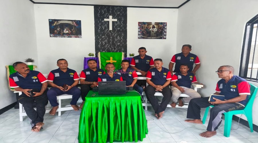 Masuki Masa Prapaskah, Warga Binaan Kristiani Lapas Wahai Jalani Ibadah Rabu Abu