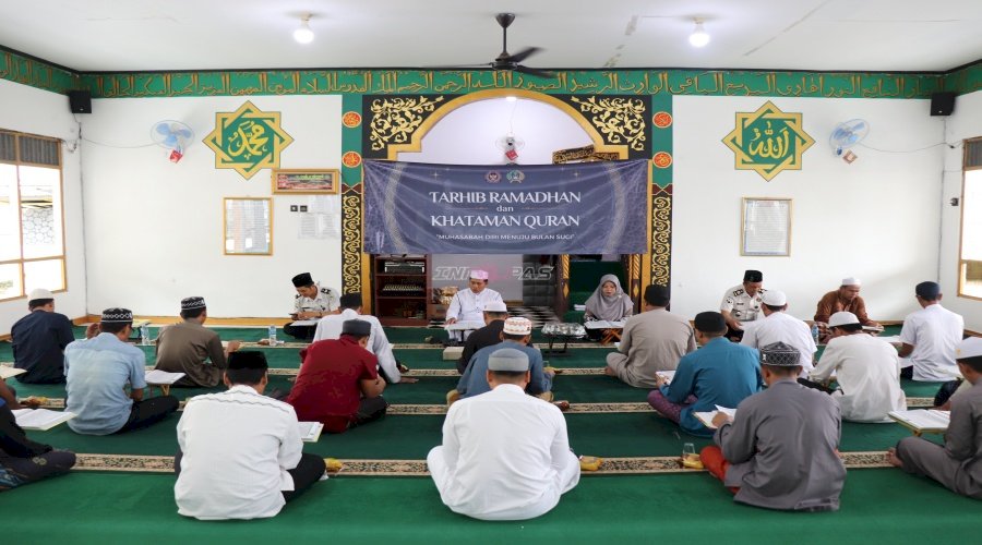 Lapas Tanjung Gelar Tarhib Ramadan dan Khataman Al-Qur'an