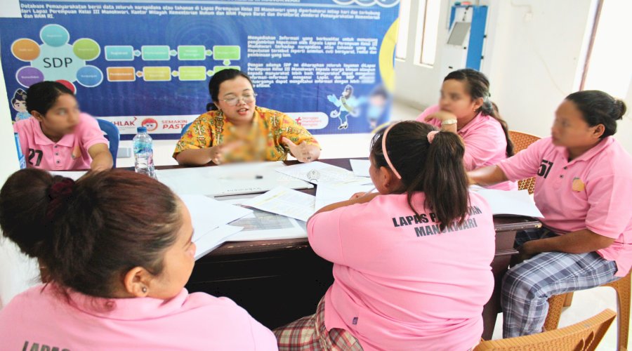 Pembelajaran Paket B dan C Berlanjut, Lapas Perempuan Manokwari Penuhi Hak Pendidikan Warga Binaan