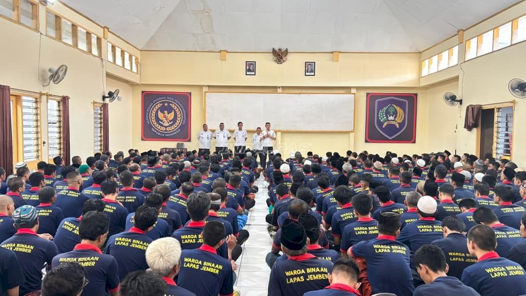 Jelang Ramadan, Kalapas Jember Ajak Warga Binaan Tingkatkan Ibadah dan Disiplin