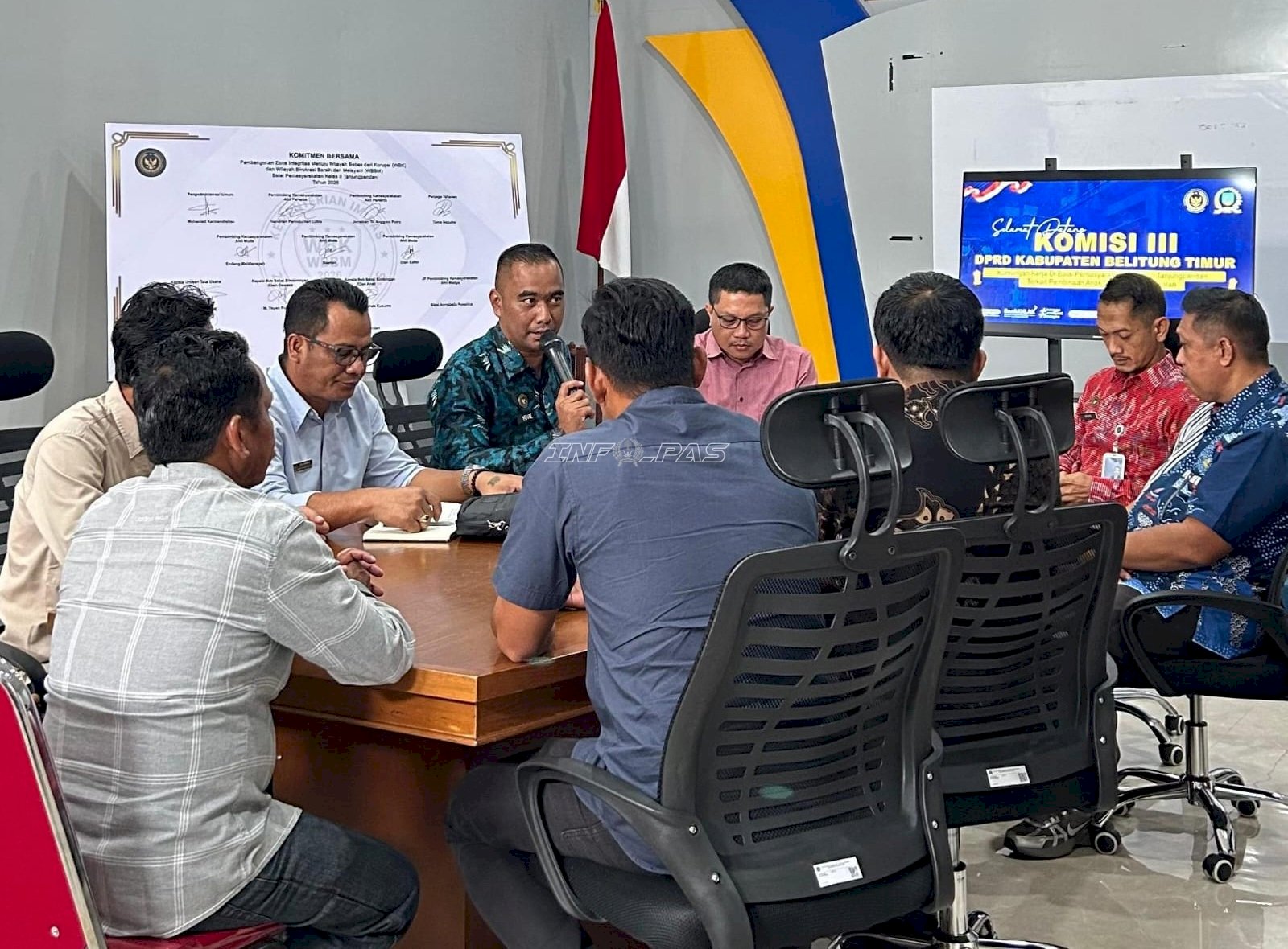 Bapas Tanjungpandan Terima Kunker DPRD Beltim, Bahas Pembimbingan dan Inovasi Layanan