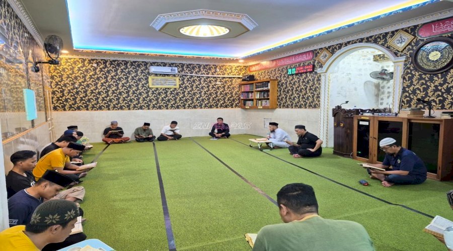 Warga Binaan Rutan Palu Hidupkan Malam Ramadan dengan Tadarus