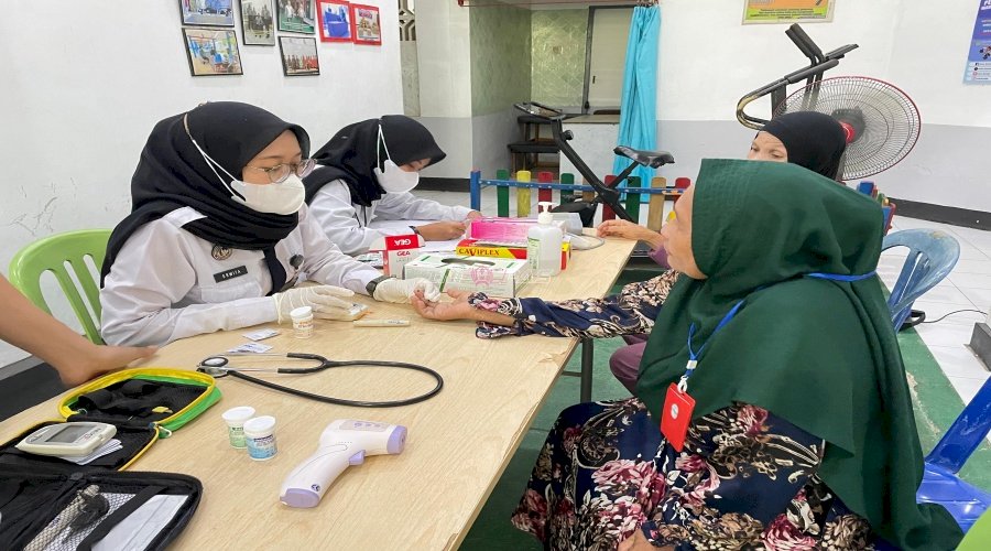 Rutan Barabai Gelar Pemeriksaan Kesehatan Gratis bagi Keluarga Warga Binaan