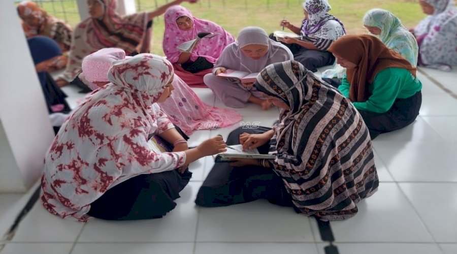 Warga Binaan Lapas Perempuan Palu Semangat Jalani Ibadah dan Pembinaan Rohani
