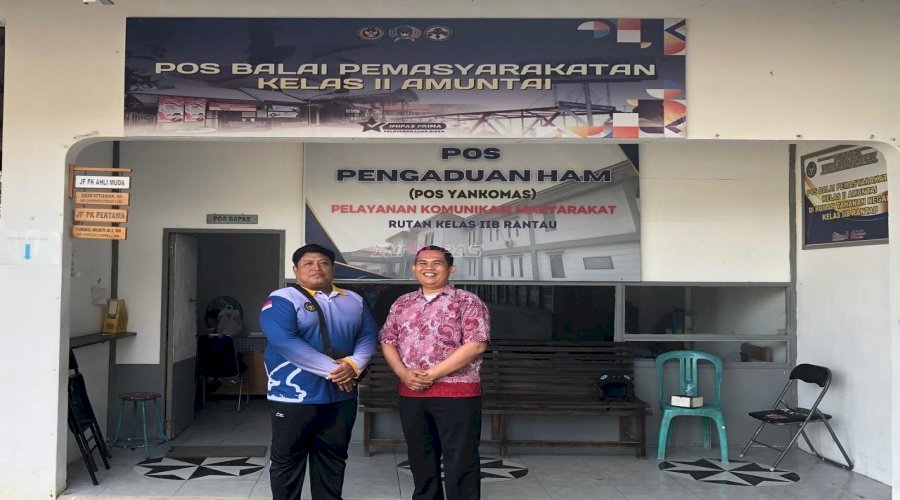 Pos Bapas Amuntai di Luar Rutan Rantau, Layanan Kian Optimal dan Sinergis