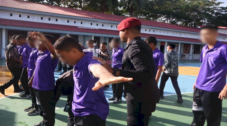 LPKA Ambon Laksanakan Penggeledahan Rutin, Pastikan Kamtib Tetap Kondusif