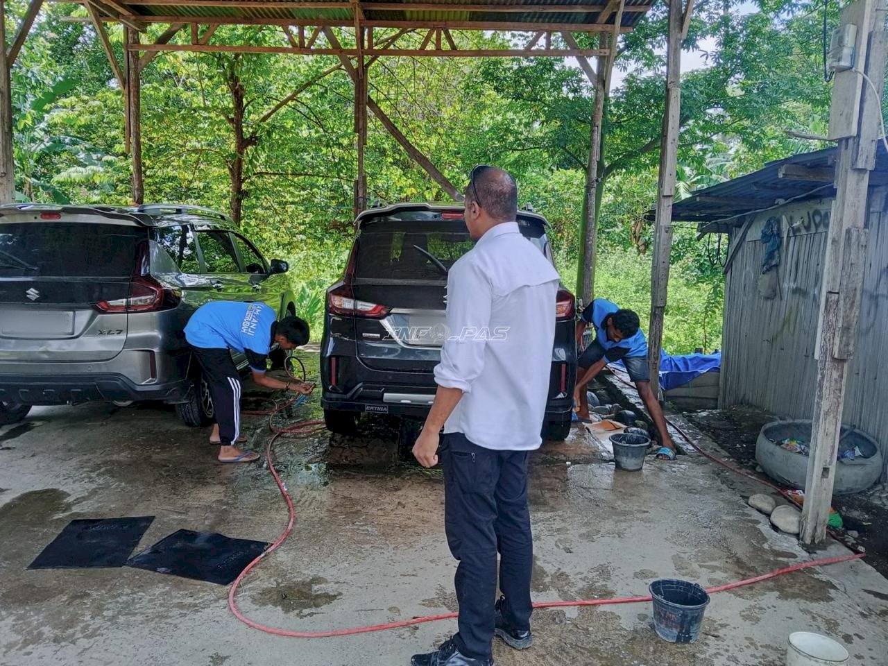 Bekali Keterampilan Wirausaha, Lapas Atambua Latih Warga Binaan Jasa Cuci Kendaraan