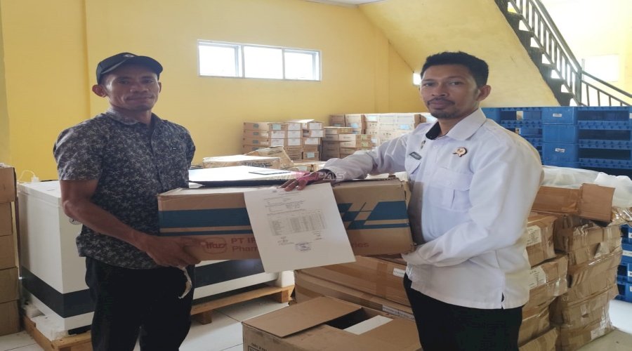 Penuhi Kebutuhan Medis, Lapas Namlea Terima Obat dan BMHP dari Dinkes Buru