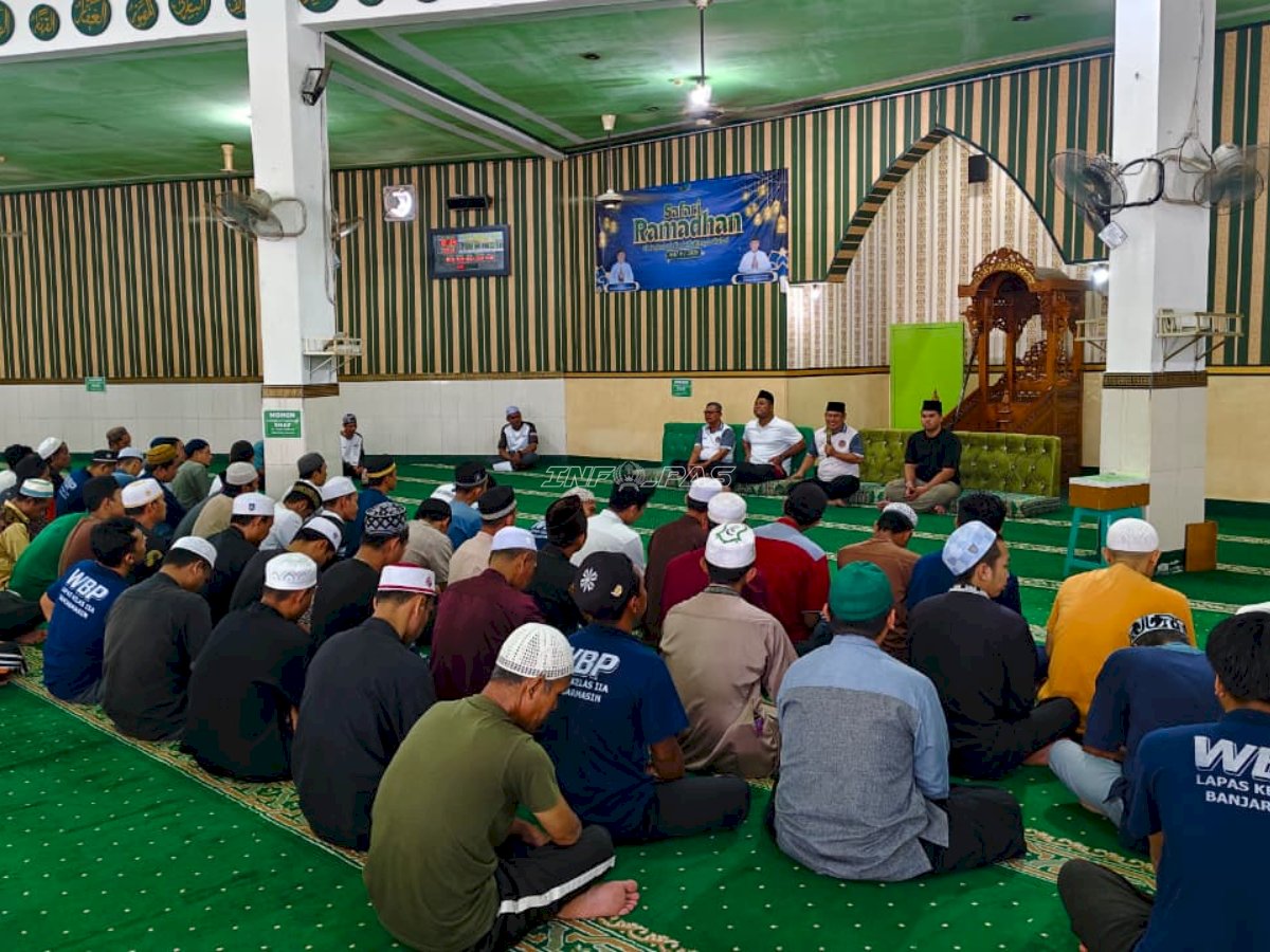 Lapas Banjarmasin Gelar Pesantren Ramadan, 120 Warga Binaan Ikuti Pembinaan Spiritual