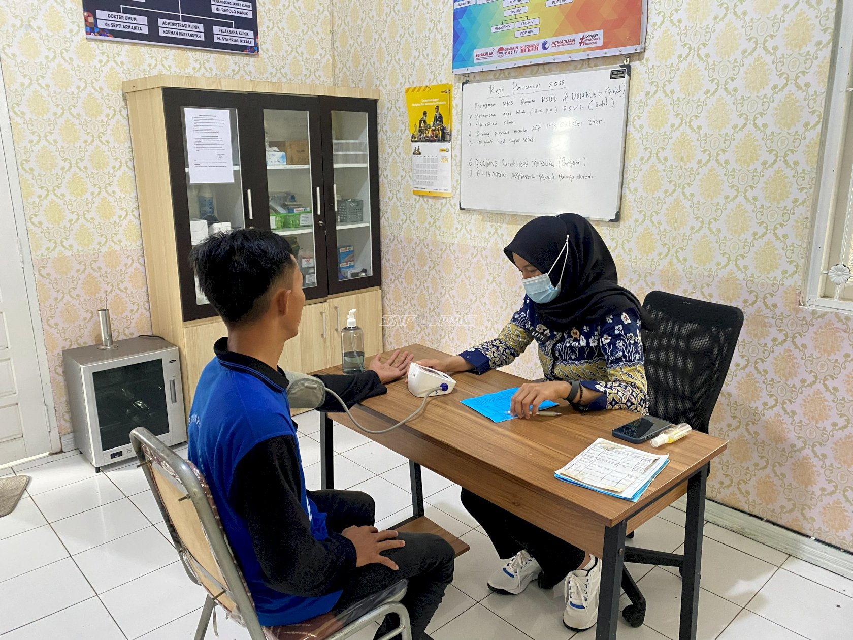 Klinik Bersinar Lapas Tanjung Perkuat Layanan Kesehatan di Bulan Ramadan