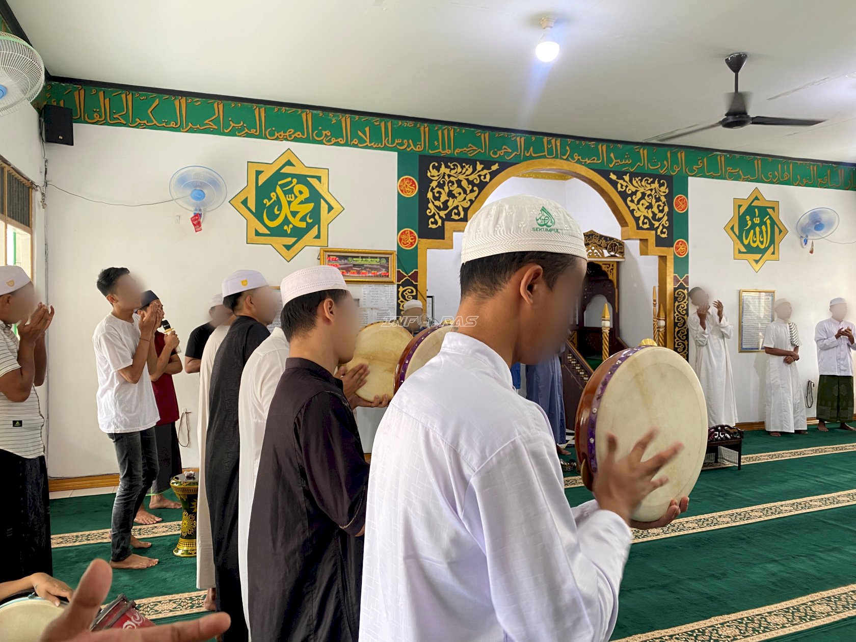 Syiar Ramadan di Lapas Tanjung, Warga Binaan Lantunkan Maulid Habsyi