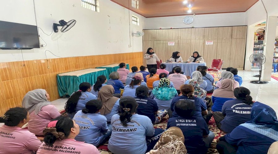 Lapas Perempuan Palembang Evaluasi Penanganan Penyakit Kronis, Tingkatkan Edukasi Kesehatan Warga Binaan