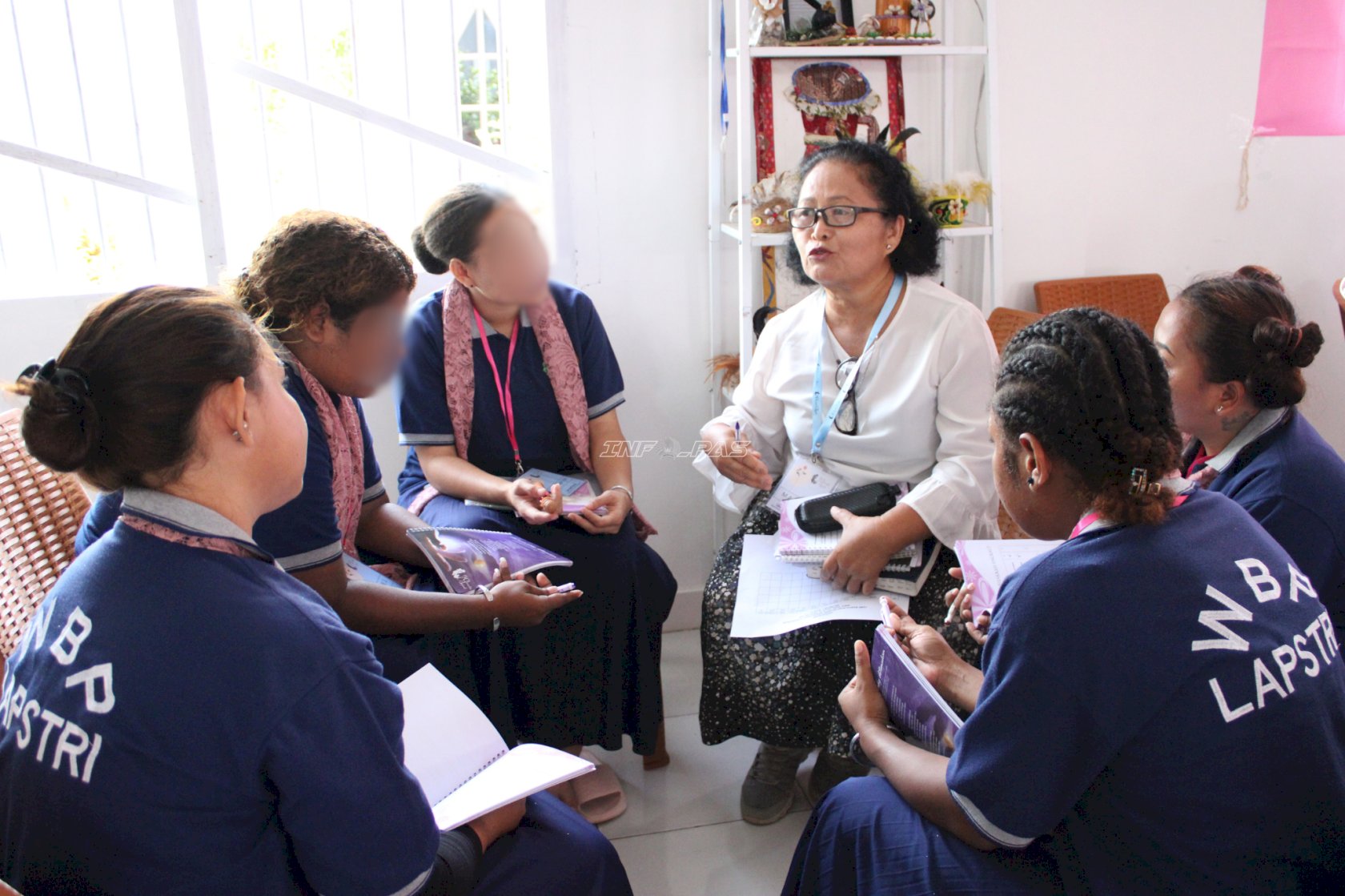 Bangun Mental dan Spiritual, Warga Binaan Lapas Perempuan Manokwari Ikuti Camp Wanita Bijak