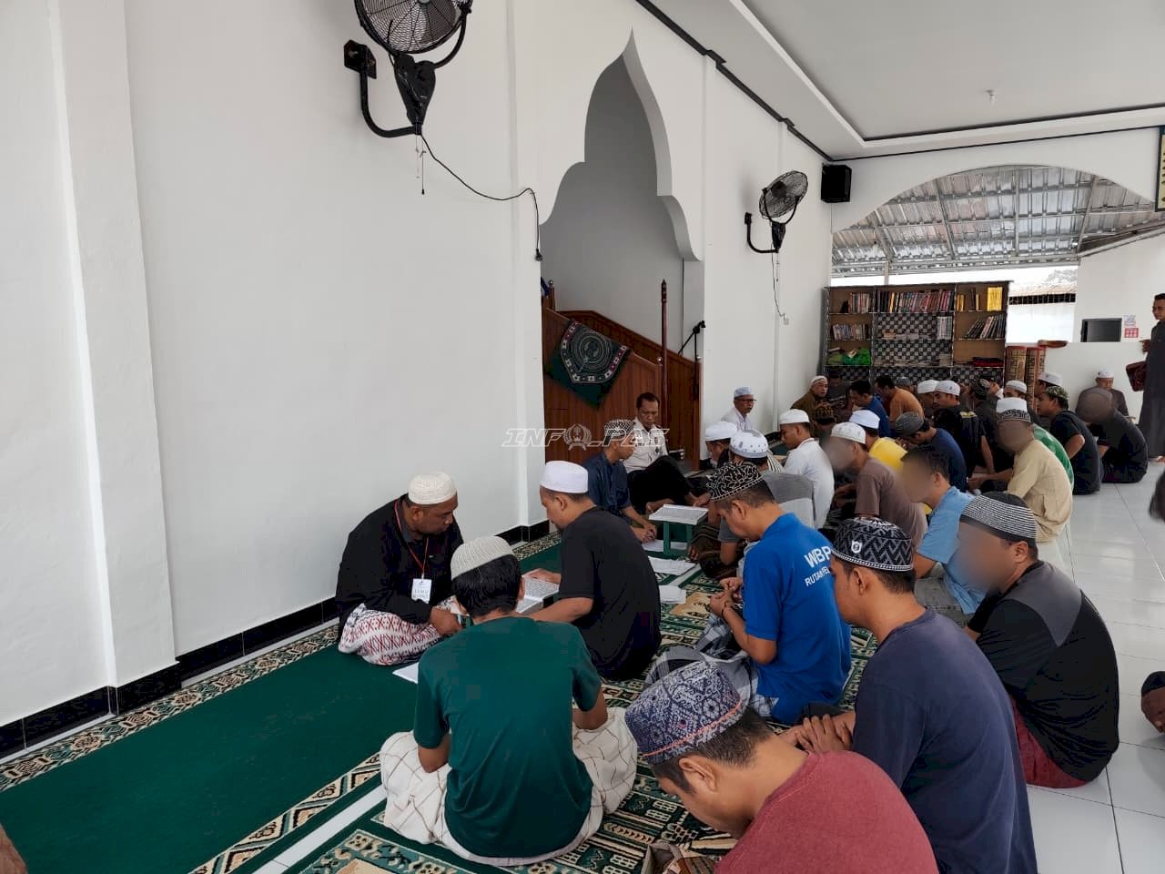 Ramadan Produktif, Warga Binaan Rutan Pelaihari Ikuti Pembinaan TPA