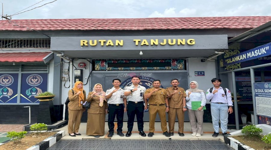 Perkuat Pembinaan Kemandirian, Rutan Tanjung dan Disnaker Kab. Tabalong Bahas Pelatihan Warga Binaan