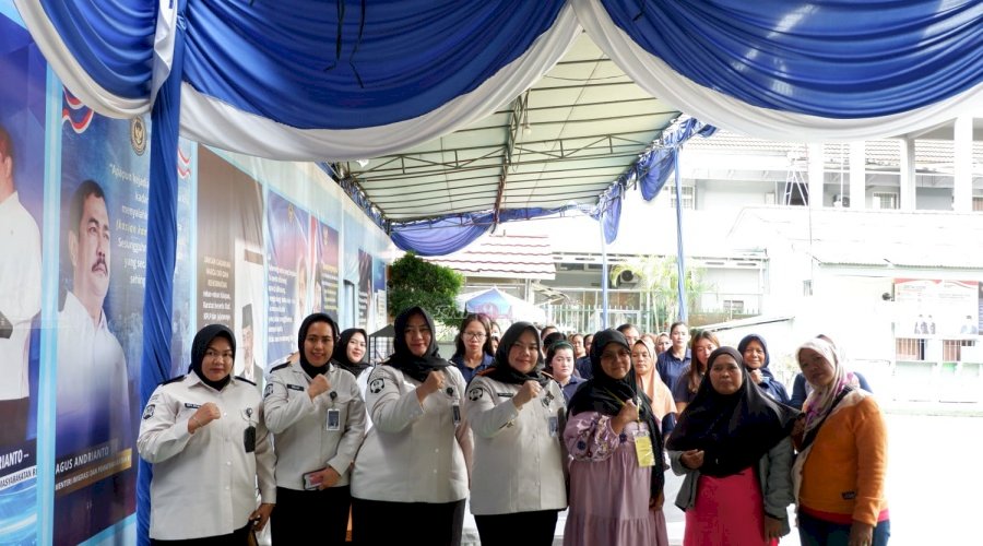 Lapas Perempuan Palembang Bekali 32 Warga Binaan Keterampilan Olah Serat Pisang Abaka 