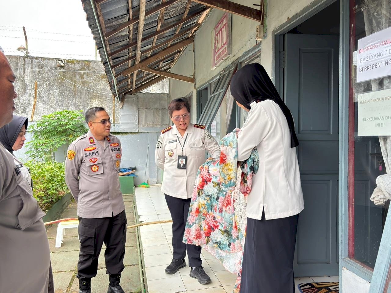 Perkuat Sinergi Keamanan, Lapas Perempuan Martapura Terima Kunjungan Kapolsek Martapura