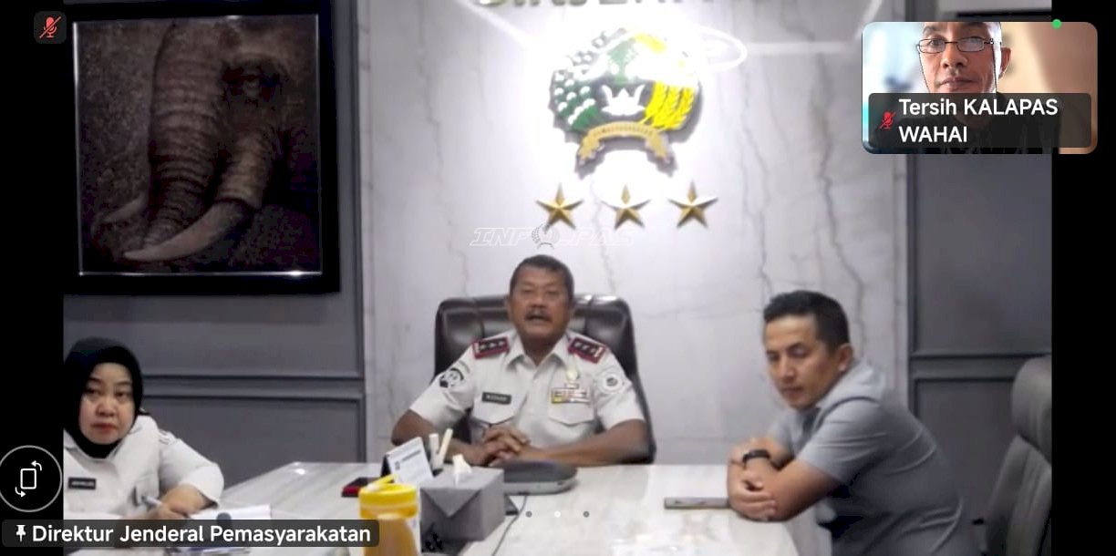 Lapas Wahai Mantapkan Langkah Implementasi MBG Usai Pengarahan Intensif Dirjenpas