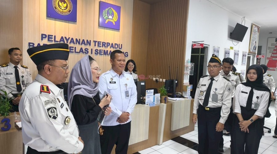 Kinerja dan Pelayanan di Bapas Semarang Tuai Apresiasi Komisi XIII DPR RI 