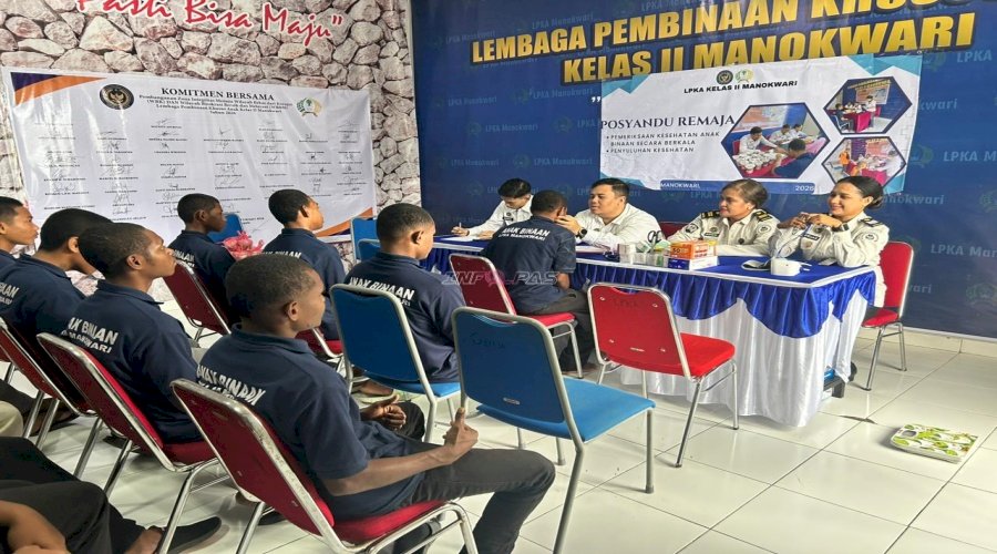 Pemasyarakatan Papua Barat Hadirkan Posyandu Remaja di LPKA Manokwari