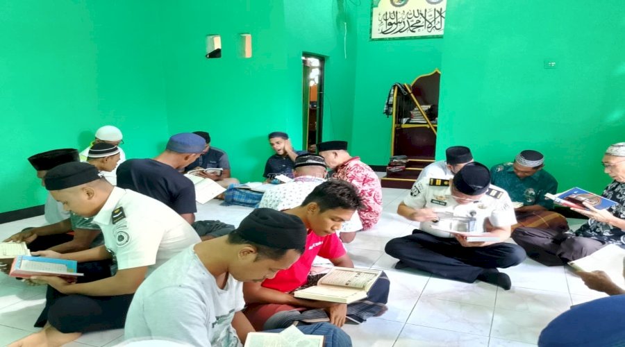 Mesra di Bulan Suci Ramadan, Petugas dan Warga Binaan Lapas Wahai Tadarus Bersama