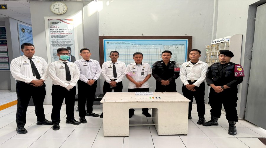 Ramadan Tetap Waspada, Lapas Namlea Geledah Blok Hunian Warga Binaan