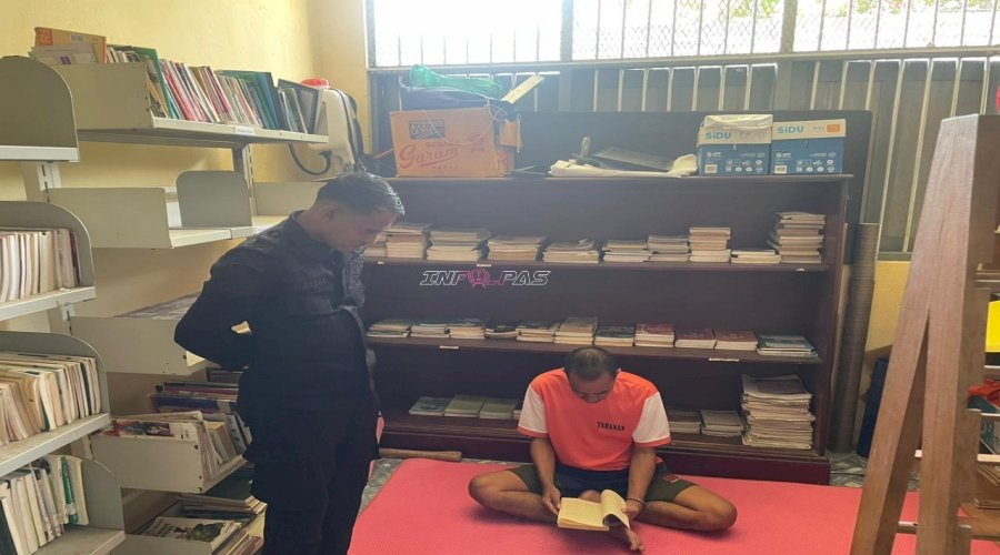 Perpustakaan Rutan Ambon, Sarana Pembinaan dan Peningkatan Literasi Warga Binaan