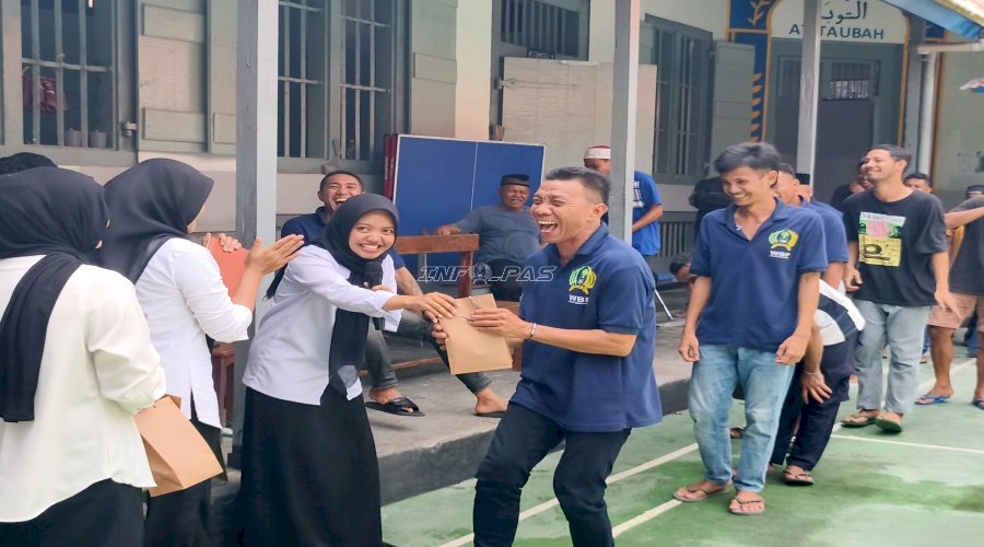 Bangun Mental Positif, Lapas Bandanaira Gelar Fun Game bagi Warga Binaan