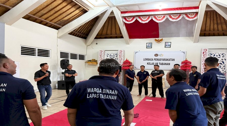 Lapas Tabanan Perkuat Mental dan Karakter Warga Binaan lewat Capacity Building