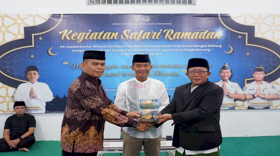 Pesantren Kilat Ramadan bagi Warga Binaan Lapas Narkotika Pangkalpinang Resmi Dibuka