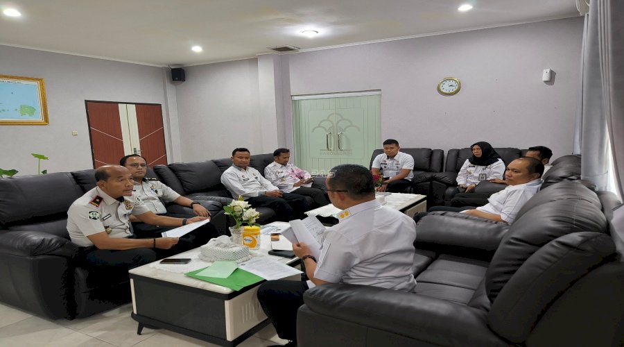 Plt. Kakanwil Ditjenpas Kep. Babel Koordinasikan Penyediaan Lahan Pos Bapas dengan Kemenkum Kep. Babel