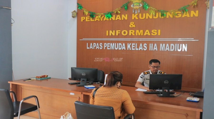 Layanan Kunjungan Warga Binaan di Lapas Pemuda Madiun Tetap Optimal di Bulan Ramadan
