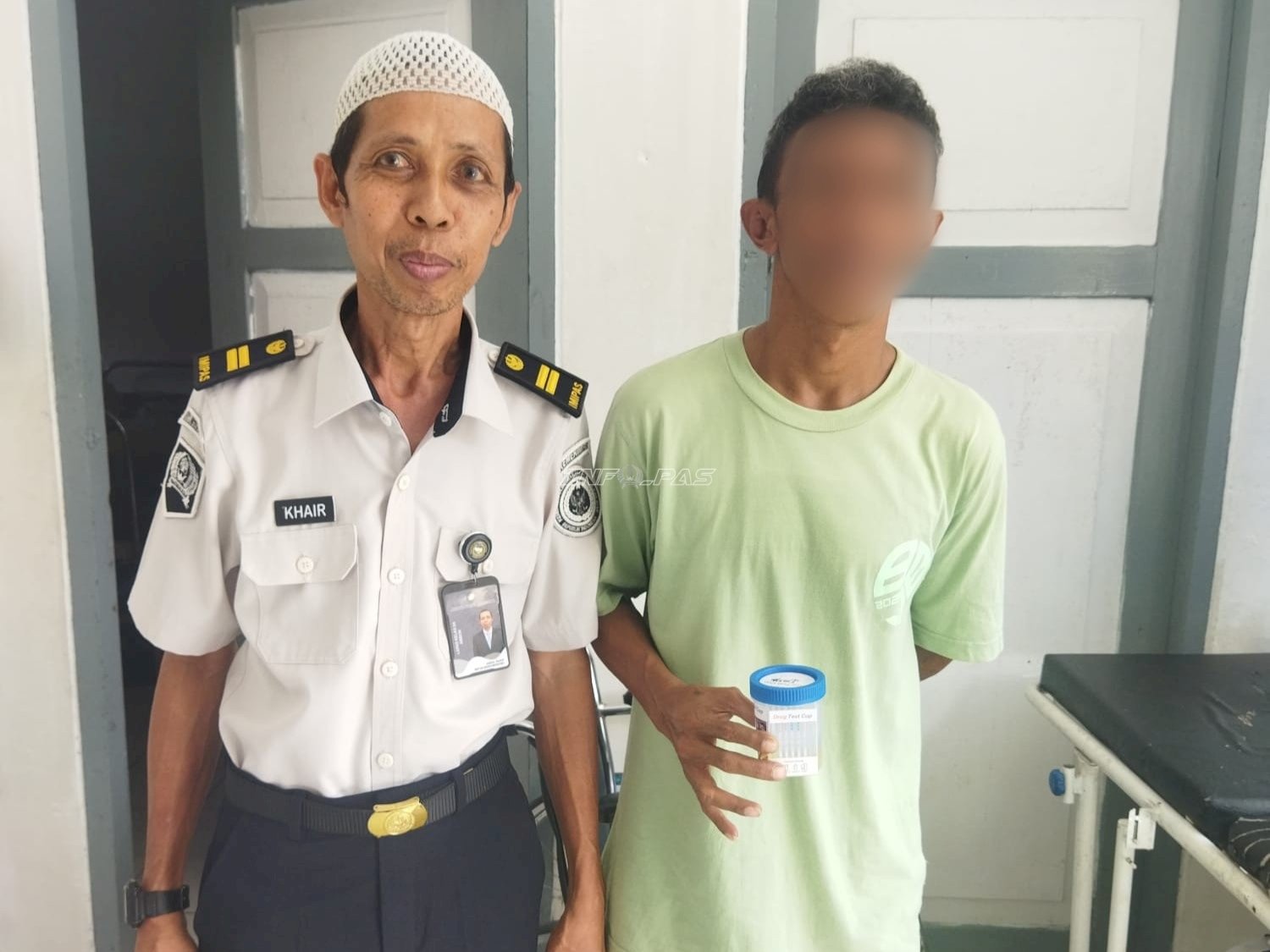 Komitmen Bersih Narkoba, Lapas Ambon Tes Urine Warga Binaan