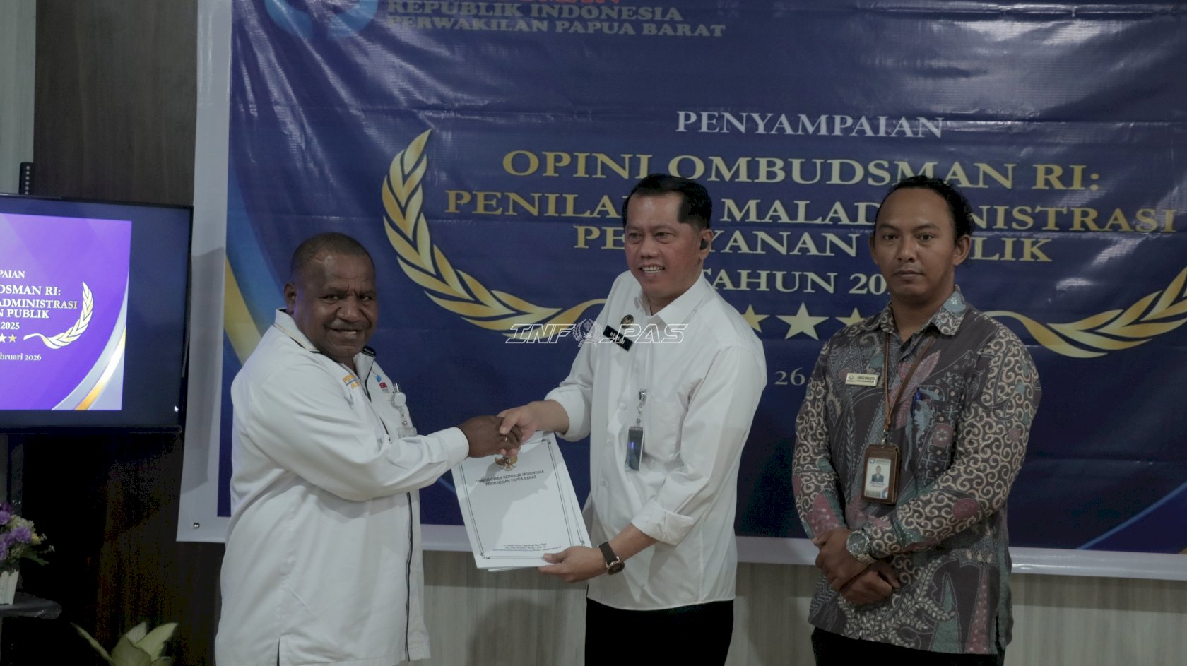 Kanwil Ditjenpas Papua Barat Dorong Perbaikan Layanan Publik Berbasis Evaluasi Ombudsman RI