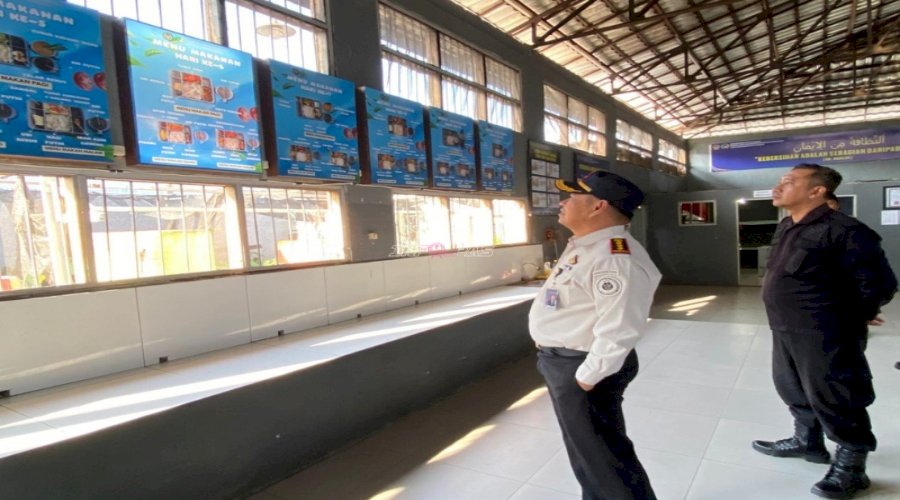 Neon Box Menu Makanan, Dapur Lapas Banjarmasin Kian Tertata dan Tertib