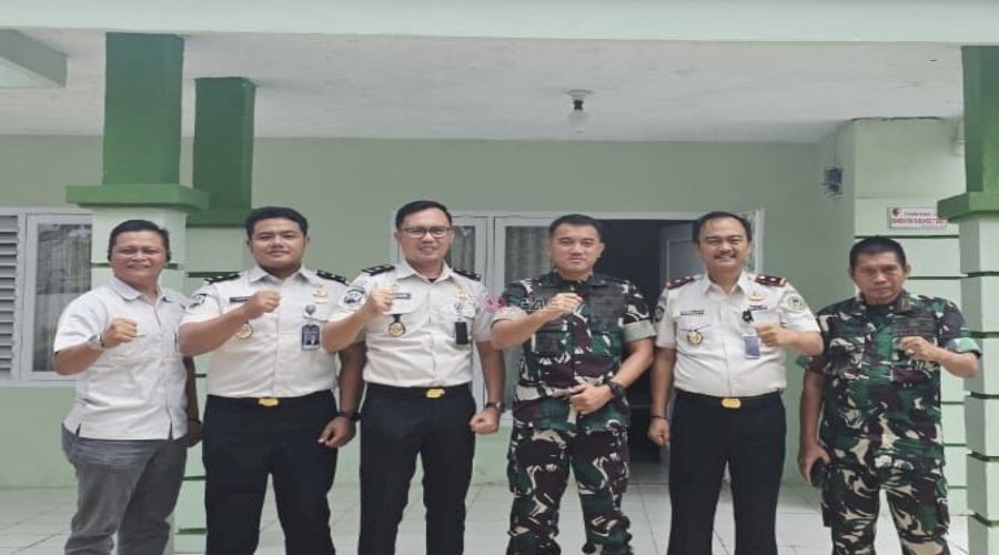 Lapas Muara Tebo Jalin Silaturahmi dan Perkuat Sinergi dengan Kodim 0416/Bungo Tebo 