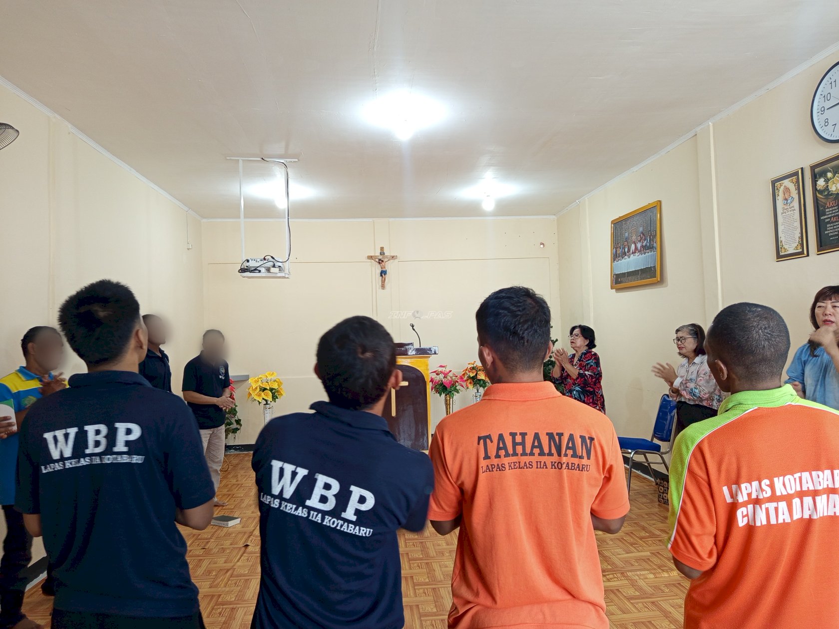 Lapas Kotabaru Rawat Toleransi, Ibadah Kristen Tetap Berjalan di Bulan Ramadan
