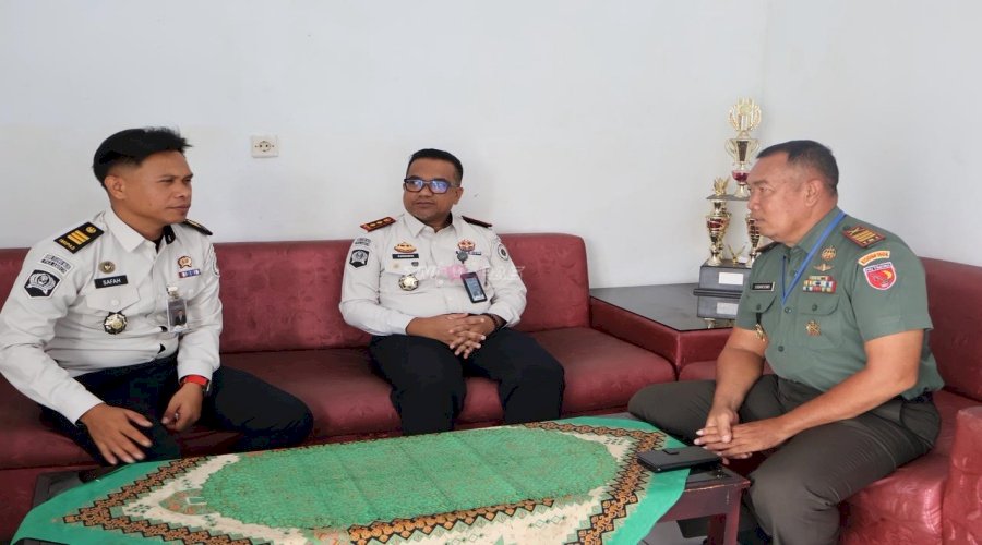 LPKA Ambon dan Koramil Baguala Perkuat Sinergi Keamanan, Ramadan Tetap Aman dan Kondusif