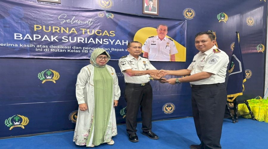 Momen Penuh Makna, Rutan Pelaihari Lepas Purnabakti