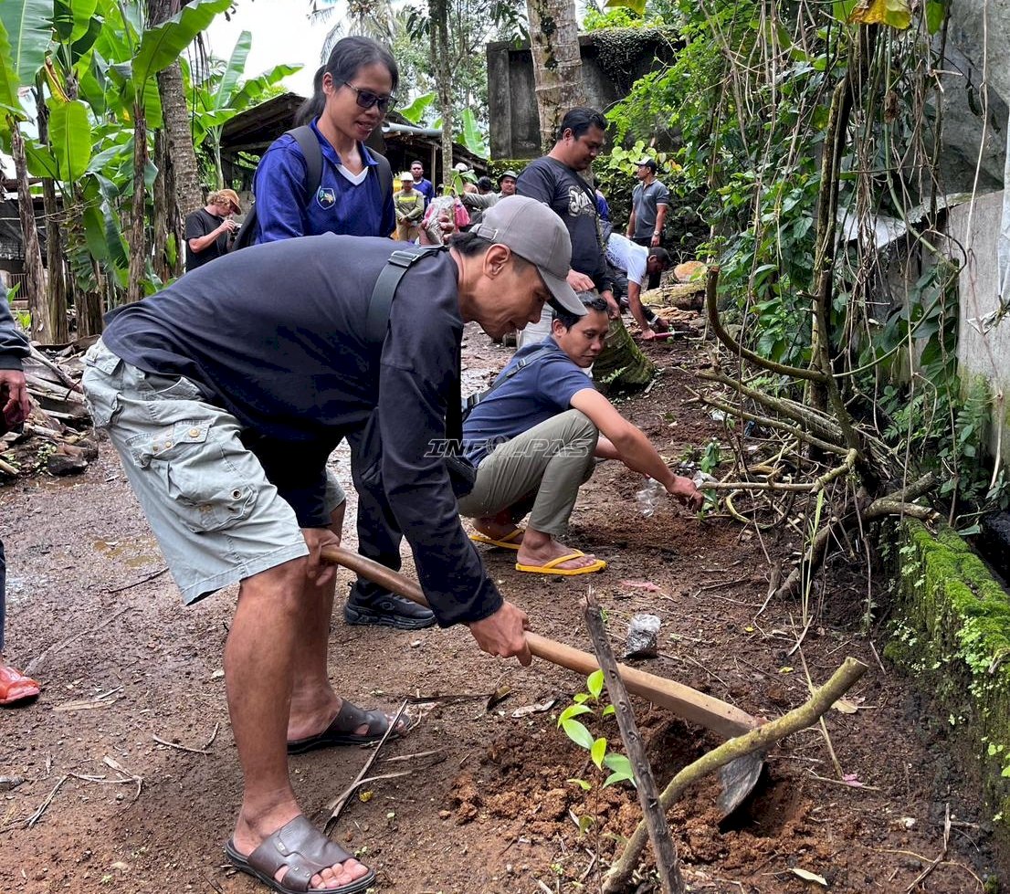 Kolaborasi Bapas Denpasar dan PKP Women Center, Klien Ikuti Program Gardening