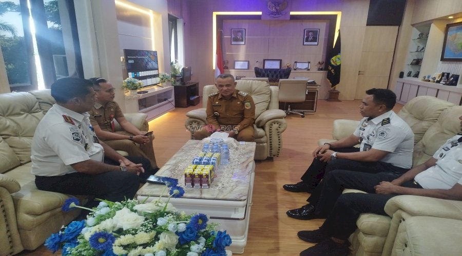 Kalapas Namlea Audiensi dengan Bupati Buru, Koordinasikan Pembangunan Bapas di Namlea